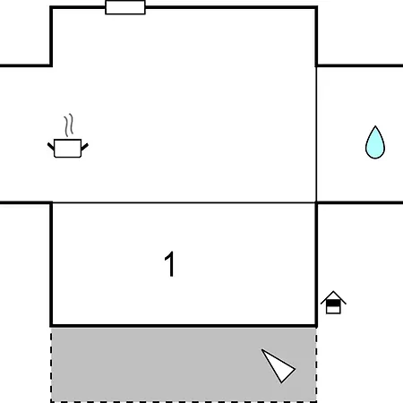 Apartment 1 Bedroom Stunning In